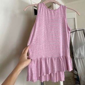 Brand new girls’ tank style striped shirt!